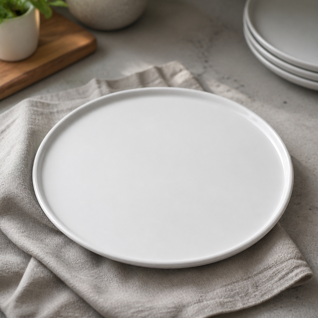 Commercial Whiteware Pizza Plates 330mm - 4 Pack