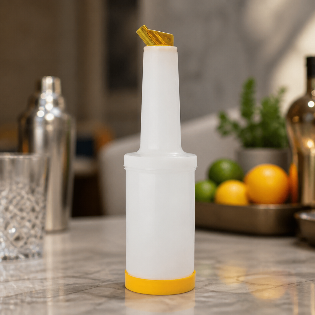 Commercial 946ml Spirit And Juice Pourer - Yellow