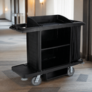 High-Capacity Commercial Housekeeping Cart for Hotels
