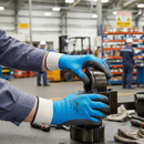 Premium Nitrile Foam Palm Coated Gloves - Flexible, Tear Resistant, Oil and Grease Protection