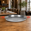 Commercial Carbon Steel Paella Pan 60cm Heavy Duty Use