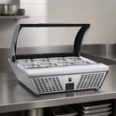 Energy Efficient Countertop Prep Fridge 67L for 4x GN 1/3 Pans
