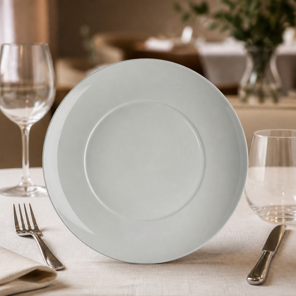 Commercial Porcelain Plates 279mm for Banqueting 12 Pack