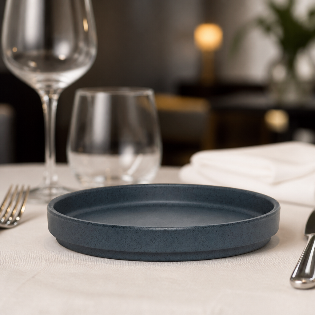 Commercial Melamine Stack Plates 159mm for appetizers