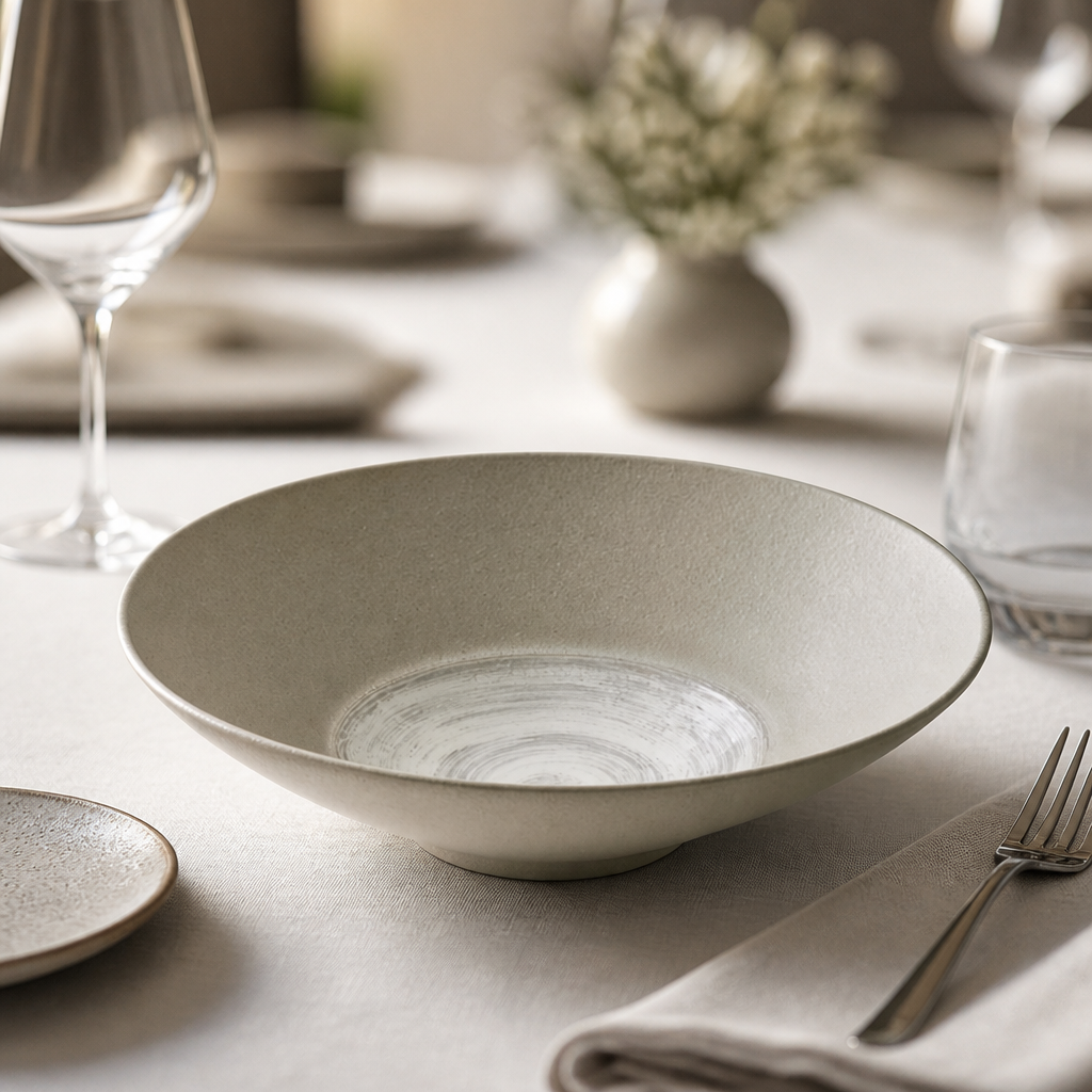 Commercial Stoneware Deep Bowls 280mm - 2 Pack