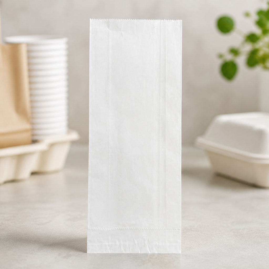 Recyclable Foil Lined Paper Bags 250x100mm 500 Pack
