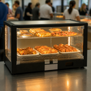 Commercial Heated Display Cabinet 2 Shelf for Pies and Pastries