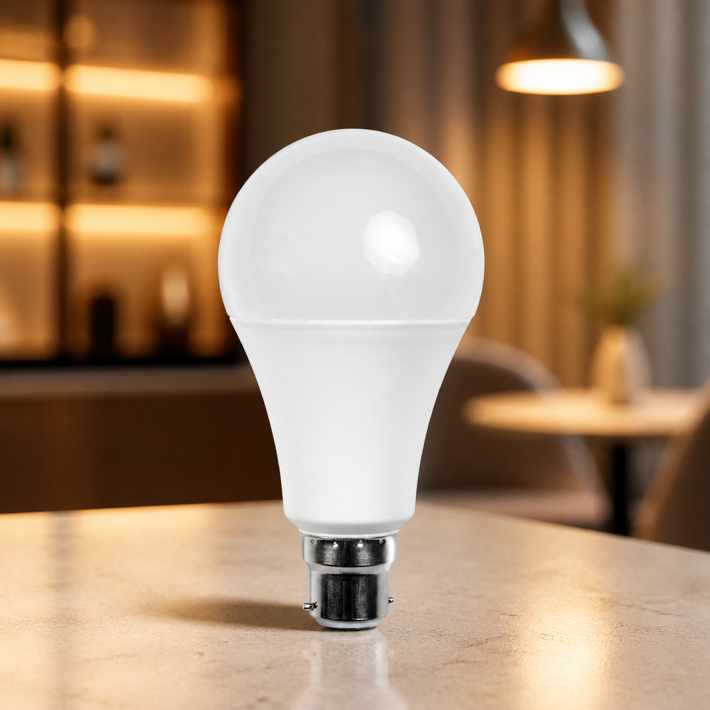 Commercial LED Bayonet Cap Bulbs Warm 10W 10 Pack