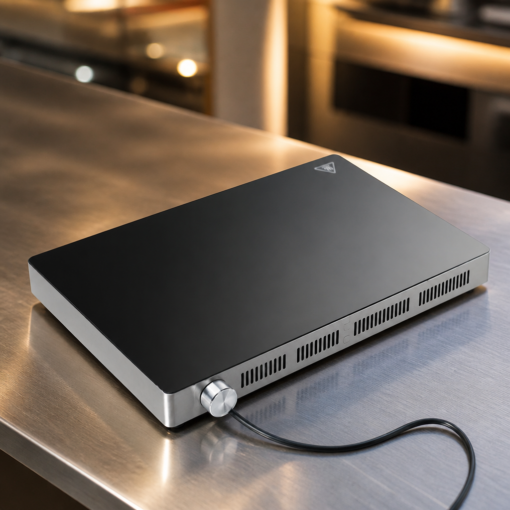 Commercial Induction Plate 455x310mm Hot Food Warmer