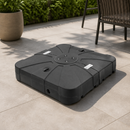 Heavy Duty 100kg Water Fill Parasol Base with Wheels
