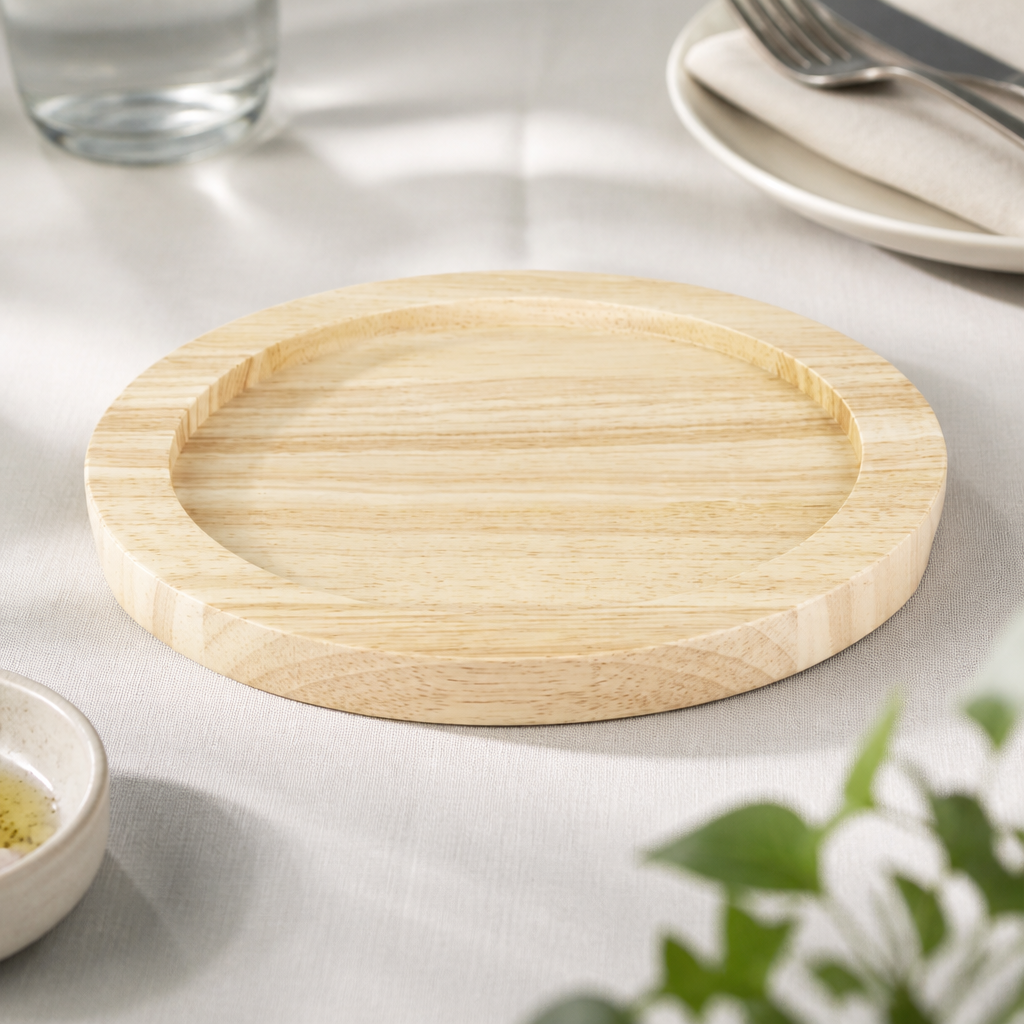Wooden Trivet Board 235mm for Commercial Serving Dishes
