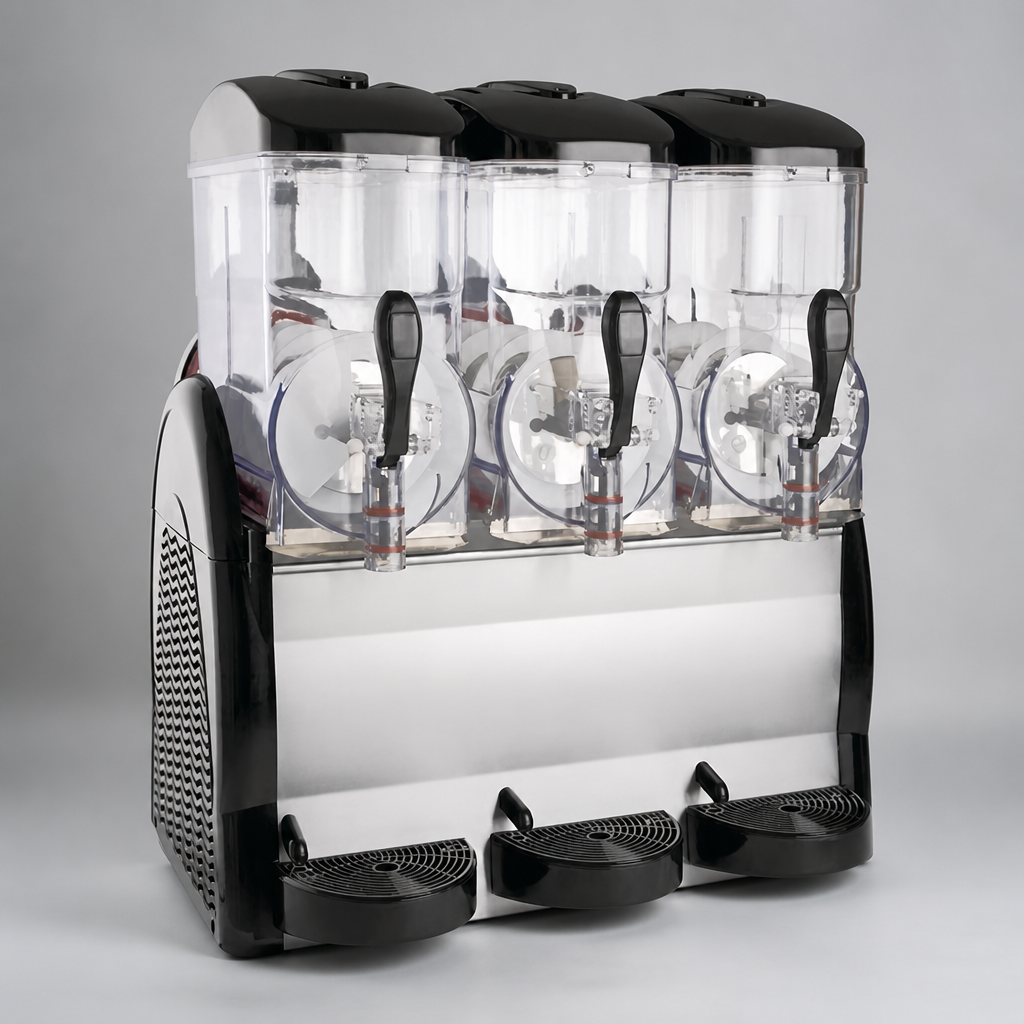 Commercial Slush Machine 3x 12Ltr Capacity 36Ltr