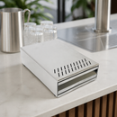 Commercial Stainless Steel Coffee Grounds Knock Out Box
