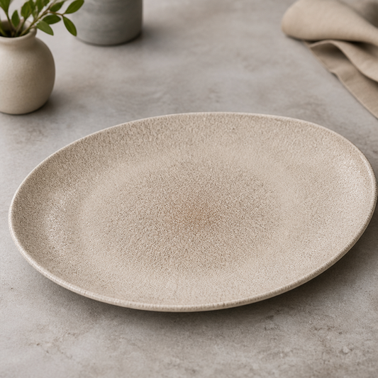 Commercial Coupe Plates 317mm Agate Grey 12 Pack