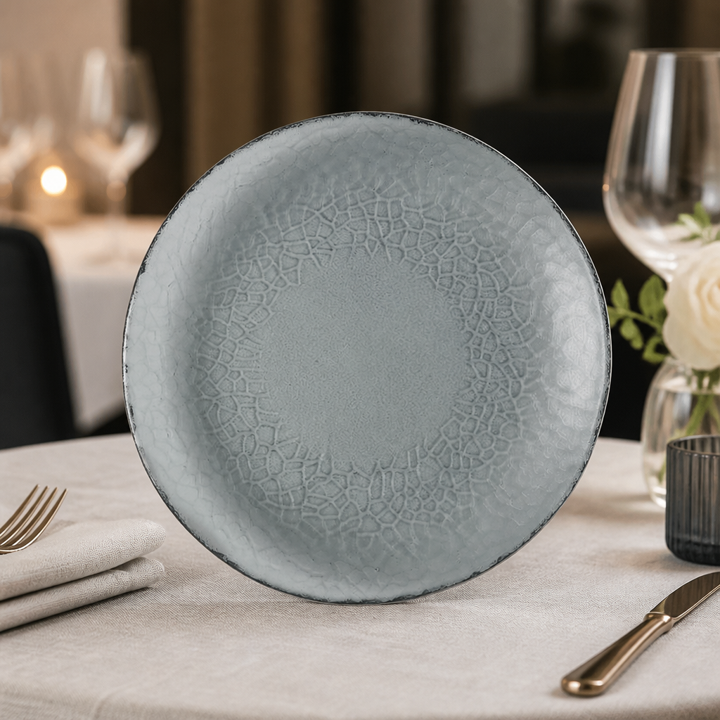 Commercial Glass Plates 295mm Dusk Design 6 Pack