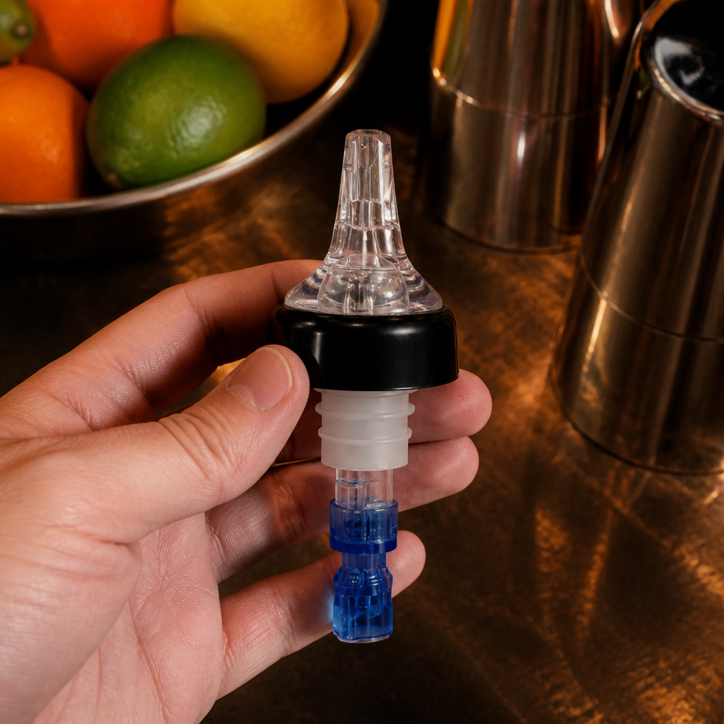 25ml Commercial Spirit And Juice Pourers with 3-Ball Mechanism