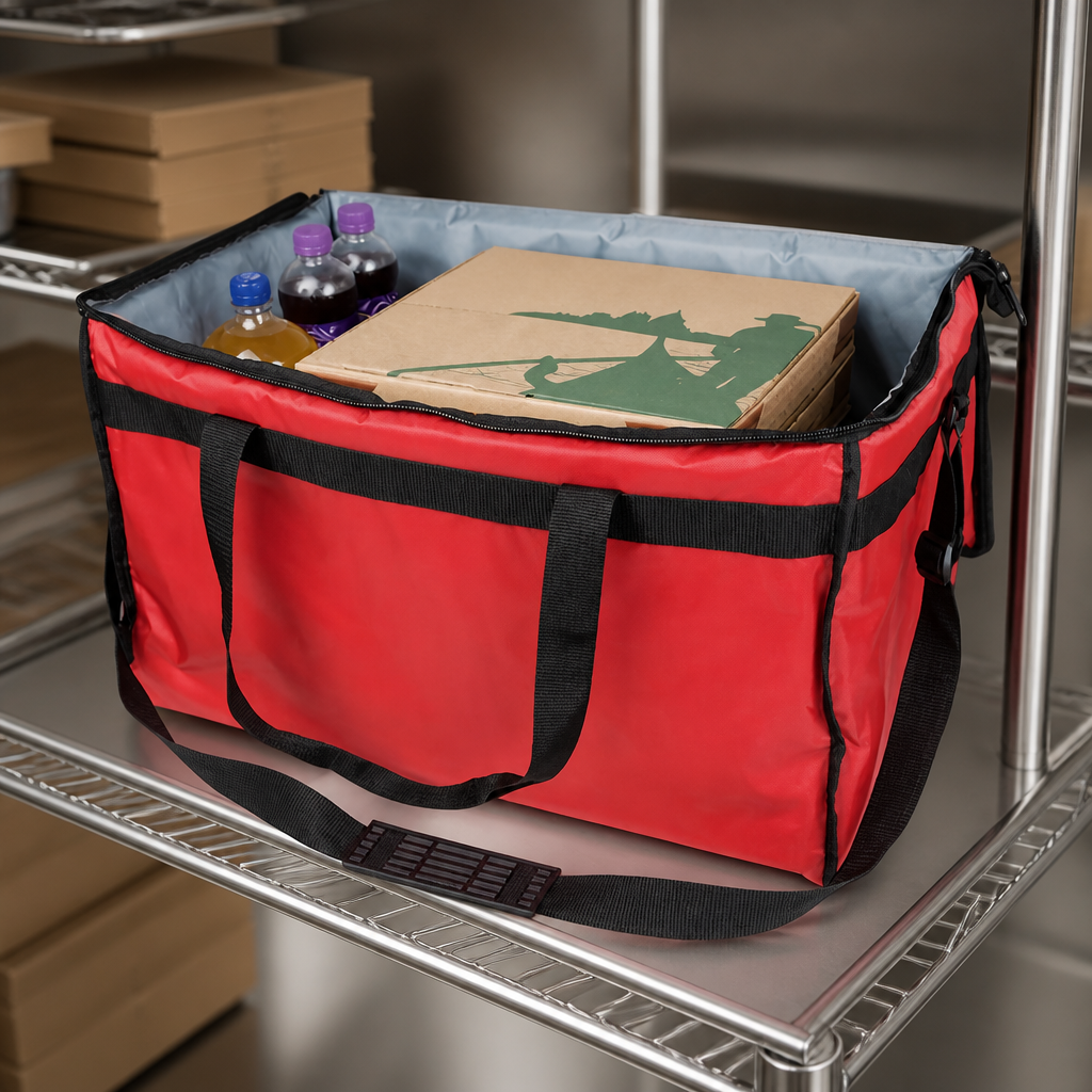 Large Insulated Food Delivery Bag for Takeaway Catering