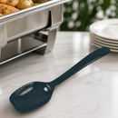 7-Inch Commercial Black Serving Spoon for Cooking and Serving