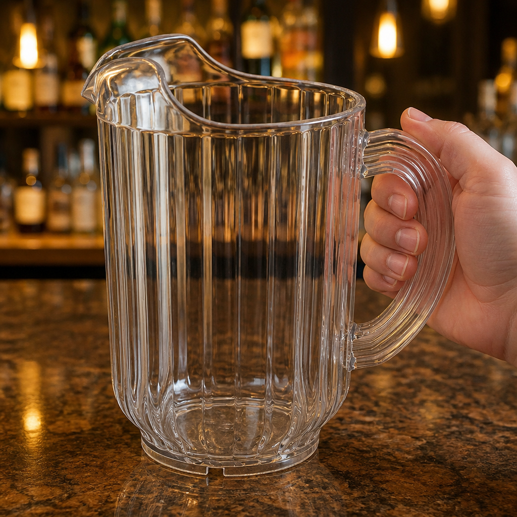 Commercial Polycarbonate Pitcher 1.4Ltr with ergonomic handle