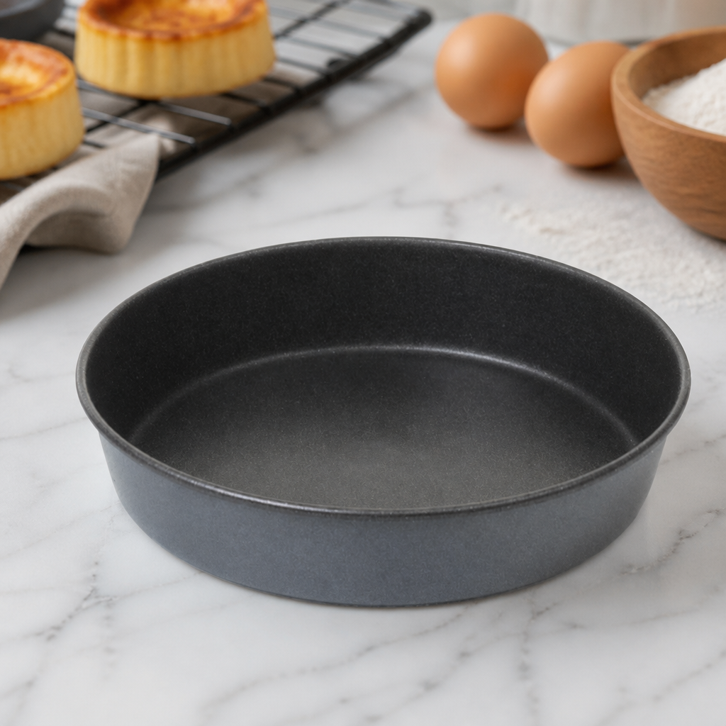 Commercial Non-Stick Mini Flan Moulds 100mm - 12 Pack