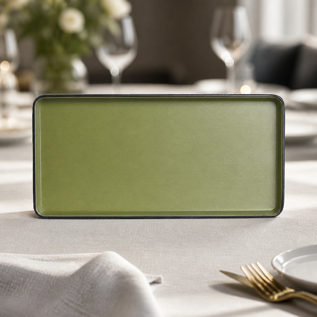 Commercial Melamine Rectangular Trays 254mm - 24 Pack
