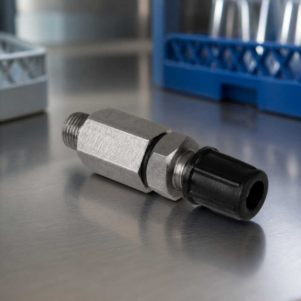 Commercial Glasswasher Rinse Aid Pump Check Valve Replacement