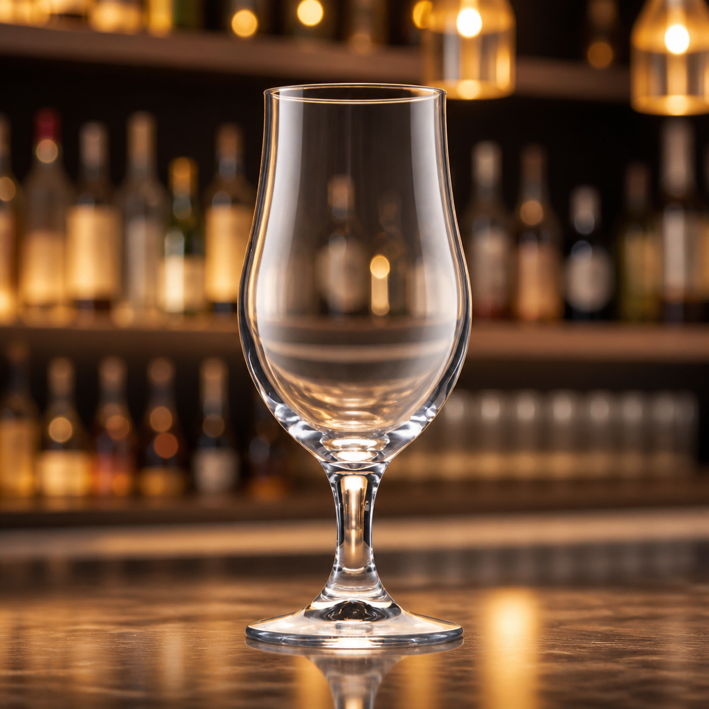 Commercial Stemmed Beer Glasses 370ml - 6 Pack
