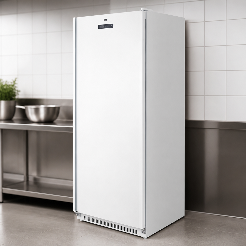 Commercial Upright Freezer 600Ltr Single Door Stainless Steel