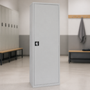 Lockable Wardrobe Locker 610mm Grey for Staff Rooms