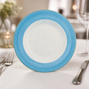 Commercial Blue Slimline Plates 270mm - 24 Pack