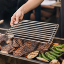 Commercial Searing Grate for Medium Long Konro Grill 6mm Stainless