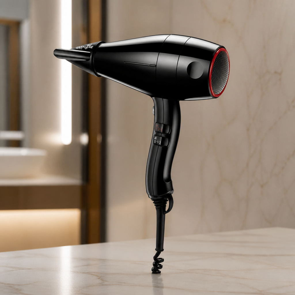 Commercial Hair Dryer Jet 8500 with Cool-Touch Nozzle