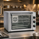 Commercial Drop Down Door Convection Oven 4 Tray Capacity