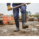 Premium Non-Safety Wellington Boots - PVC Construction, Black Color, Available in Sizes 4-12