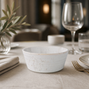 Commercial Cereal Bowls 530ml White Speckle 143mm 6 Pack