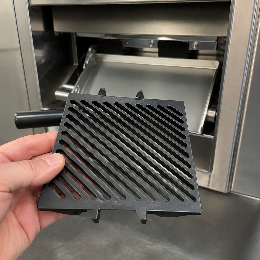 High Opening Commercial Panini Press with Flat Plate 302mm