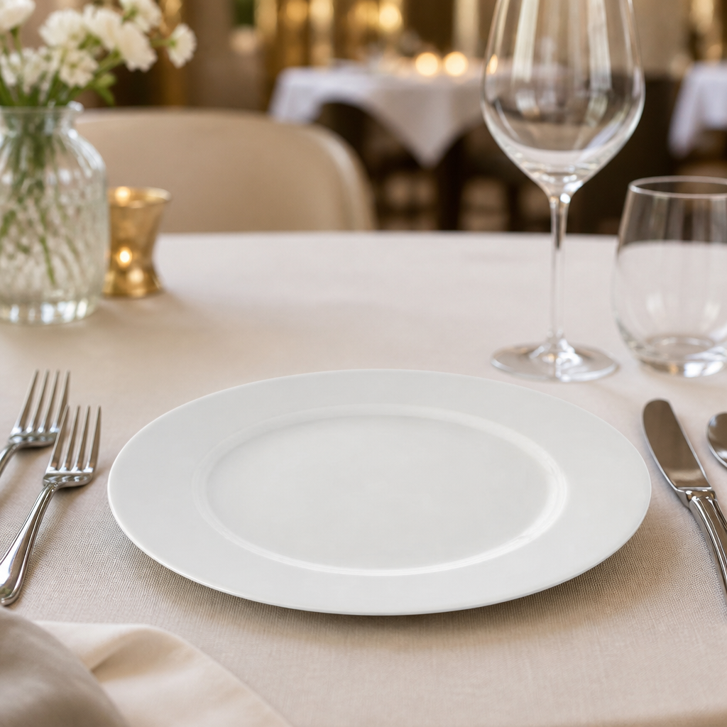 Commercial Winged Plates 260mm - 6 Pack
