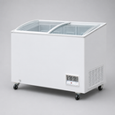 Commercial Glass Door Display Chest Freezer 270Ltr