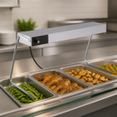 Electric Food Warmer with C-Leg Stand 1372mm Display Area