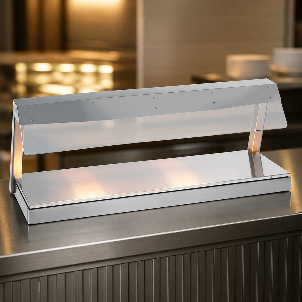 Commercial Electric Food Warmer with Gantry 4 x 1/1 GN