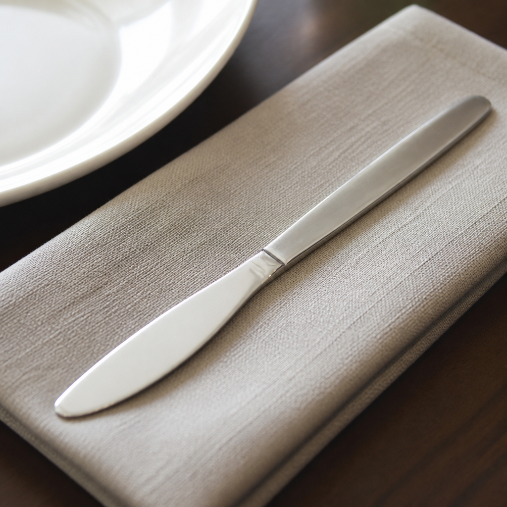 Commercial Stainless Steel Dessert Knife 204mm - 12 Pack