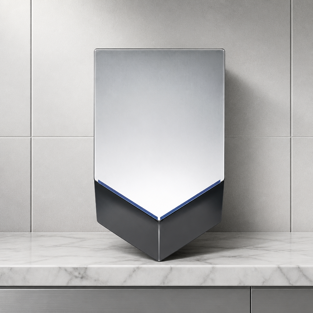 Commercial Hand Dryer 1000W Digital Brushless Motor Nickel