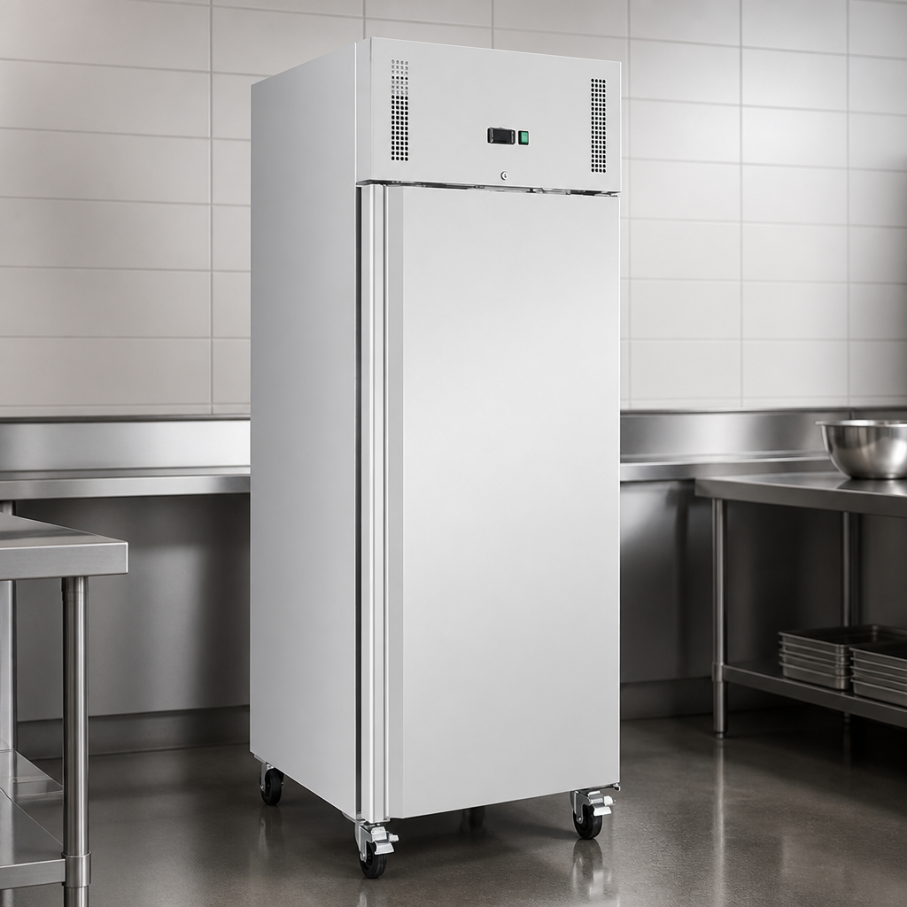 Commercial Single Door Fridge 650Ltr Stainless Steel