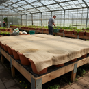 Premium Natural Biodegradable Hessian Cloth 46m x 54" - Ideal for Masonry, Concrete, and Upholstery