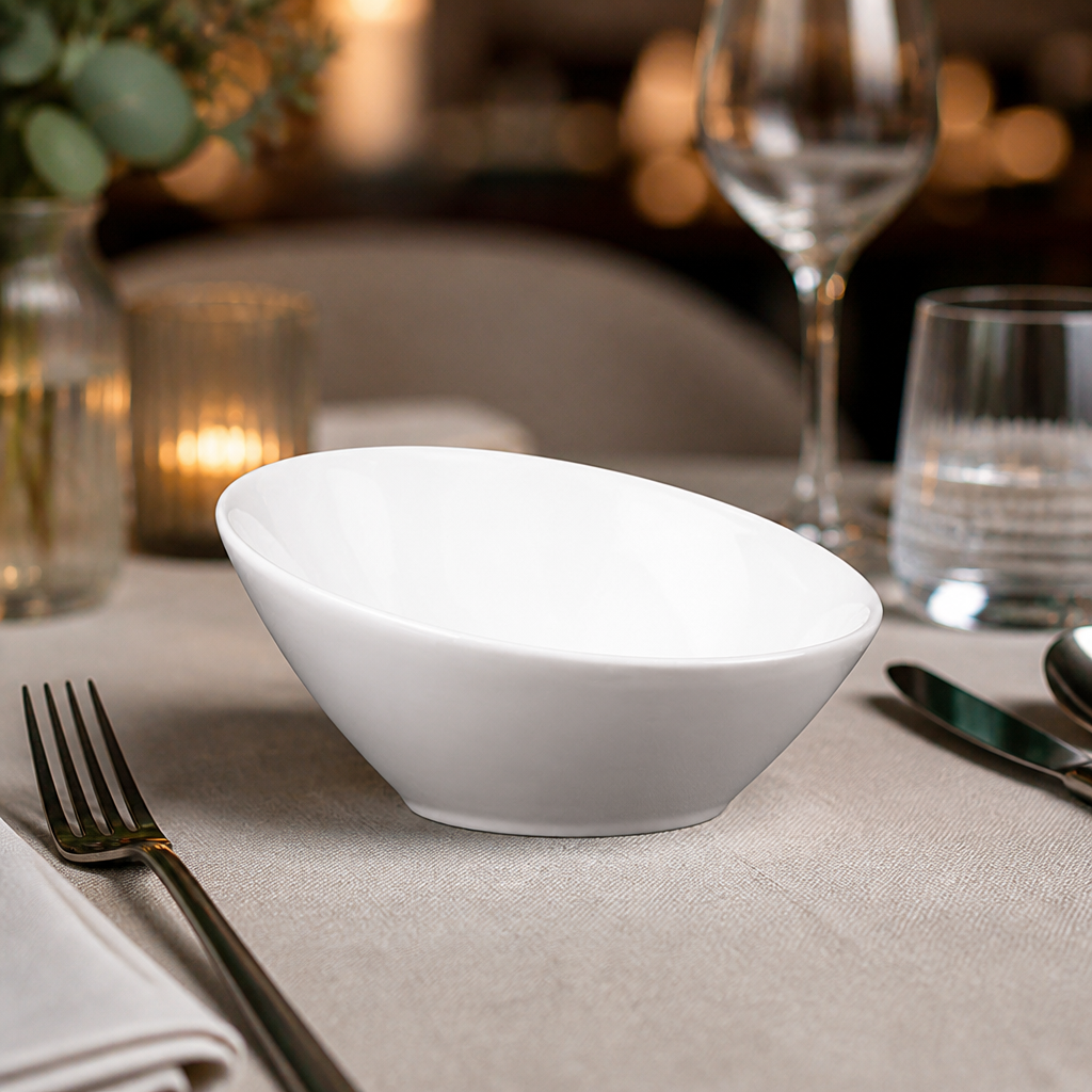 Oval Sloping Bowls 148mm in a 6 Pack