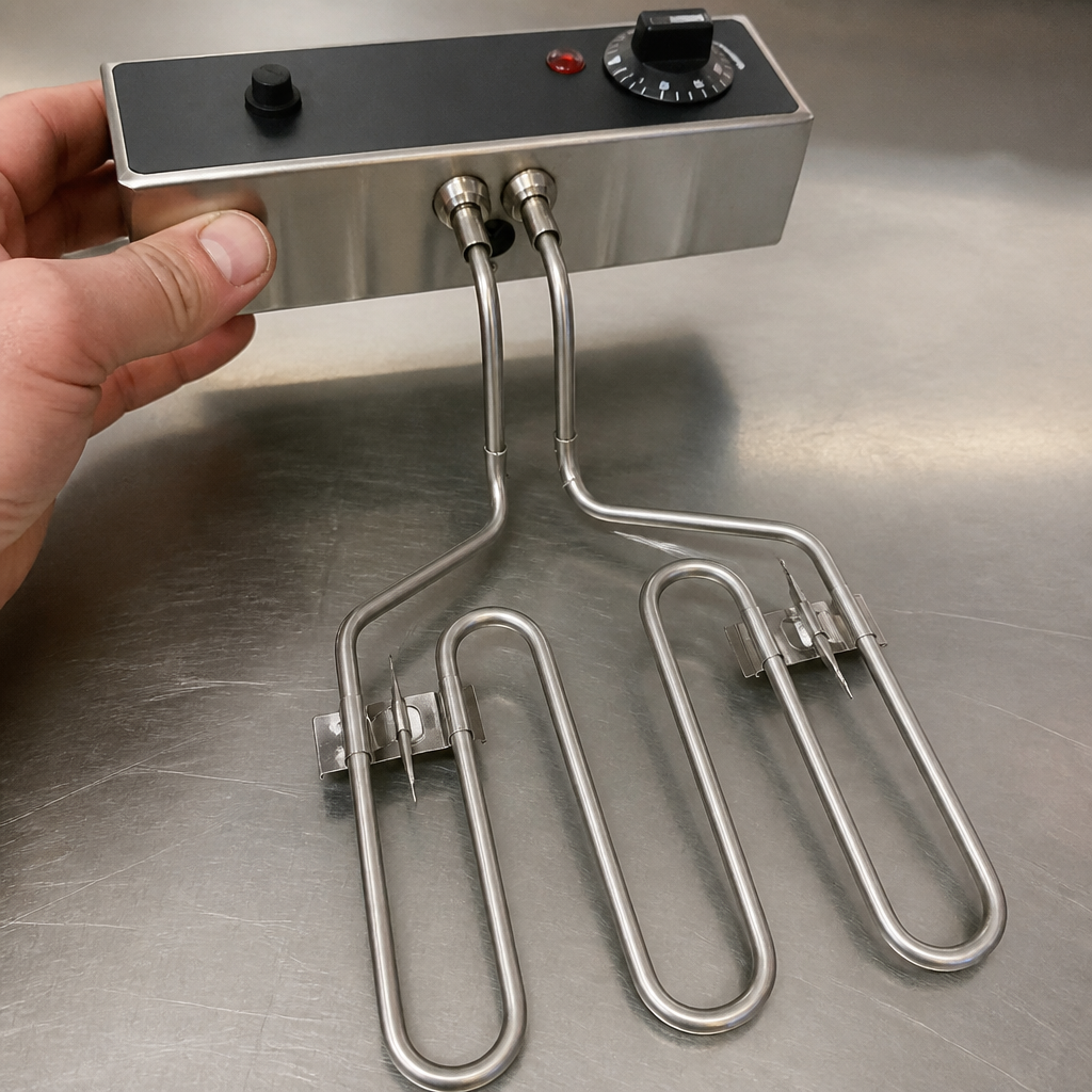 Commercial Fryer Head Replacement Part Stainless Steel 350mm