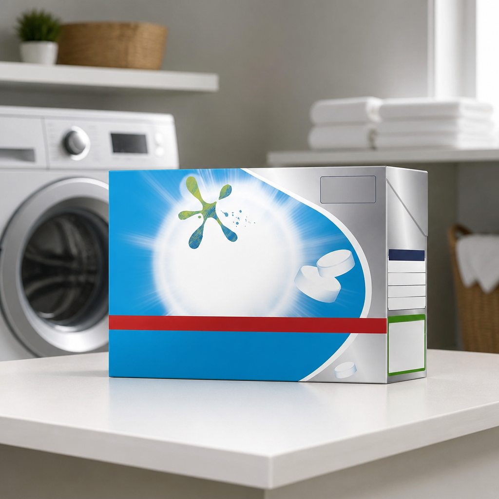 Non-Biological Laundry Detergent Tablets 56 Count Commercial Use