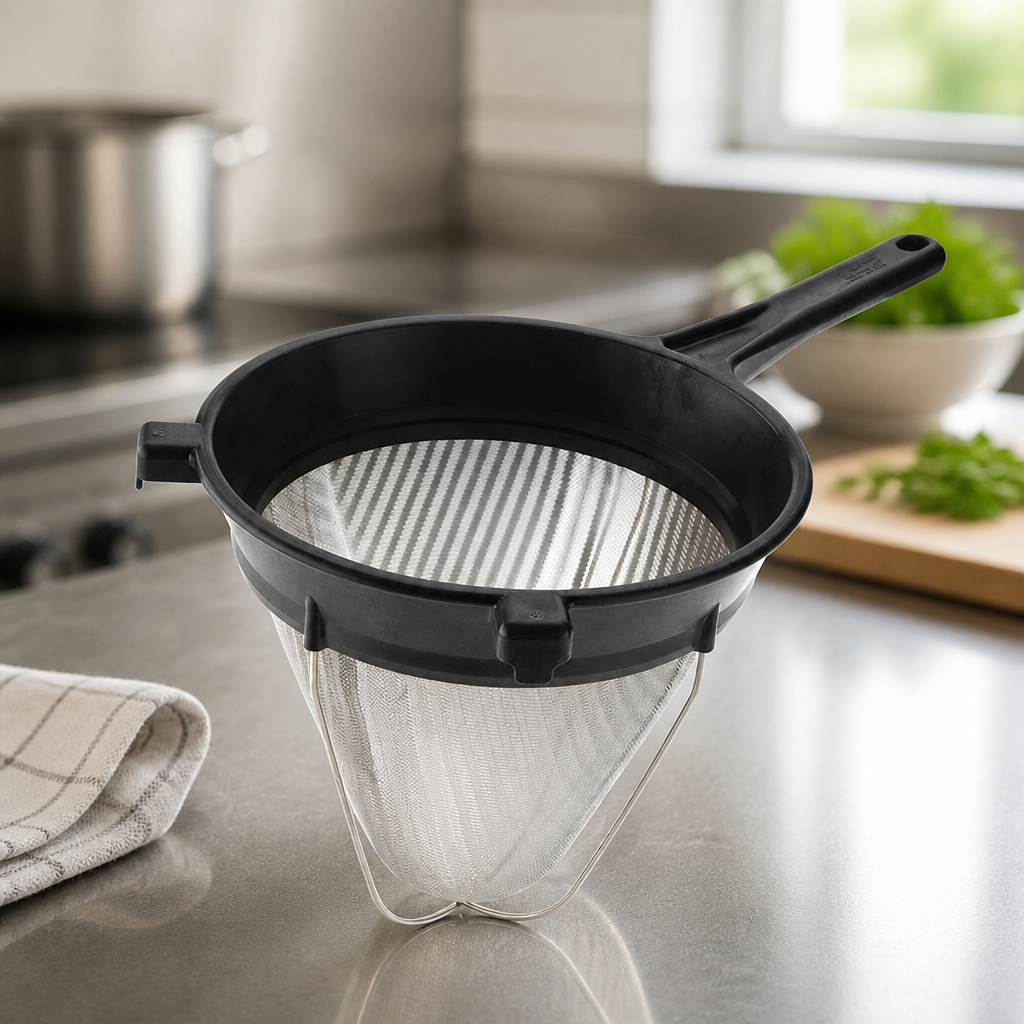 Commercial Bouillon Strainer 255mm Heavy Duty
