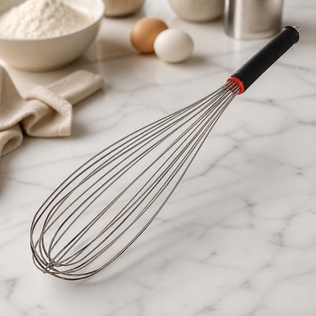 Commercial 450mm Stainless Steel 16 Wire Whisk For Mixing