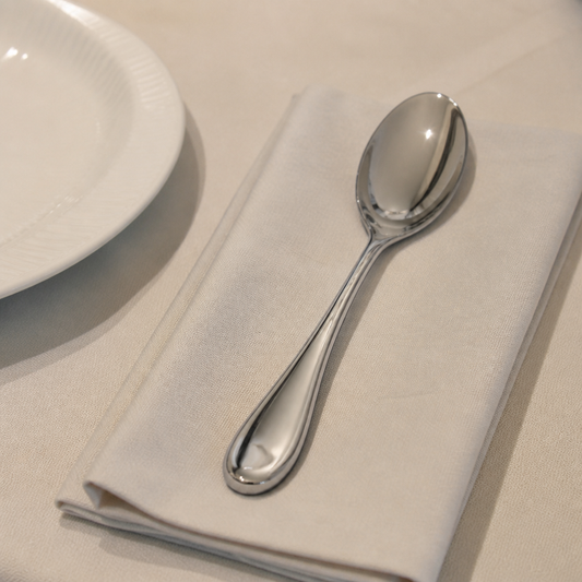 Commercial Stainless Steel Table Spoons 12 Pack 205mm
